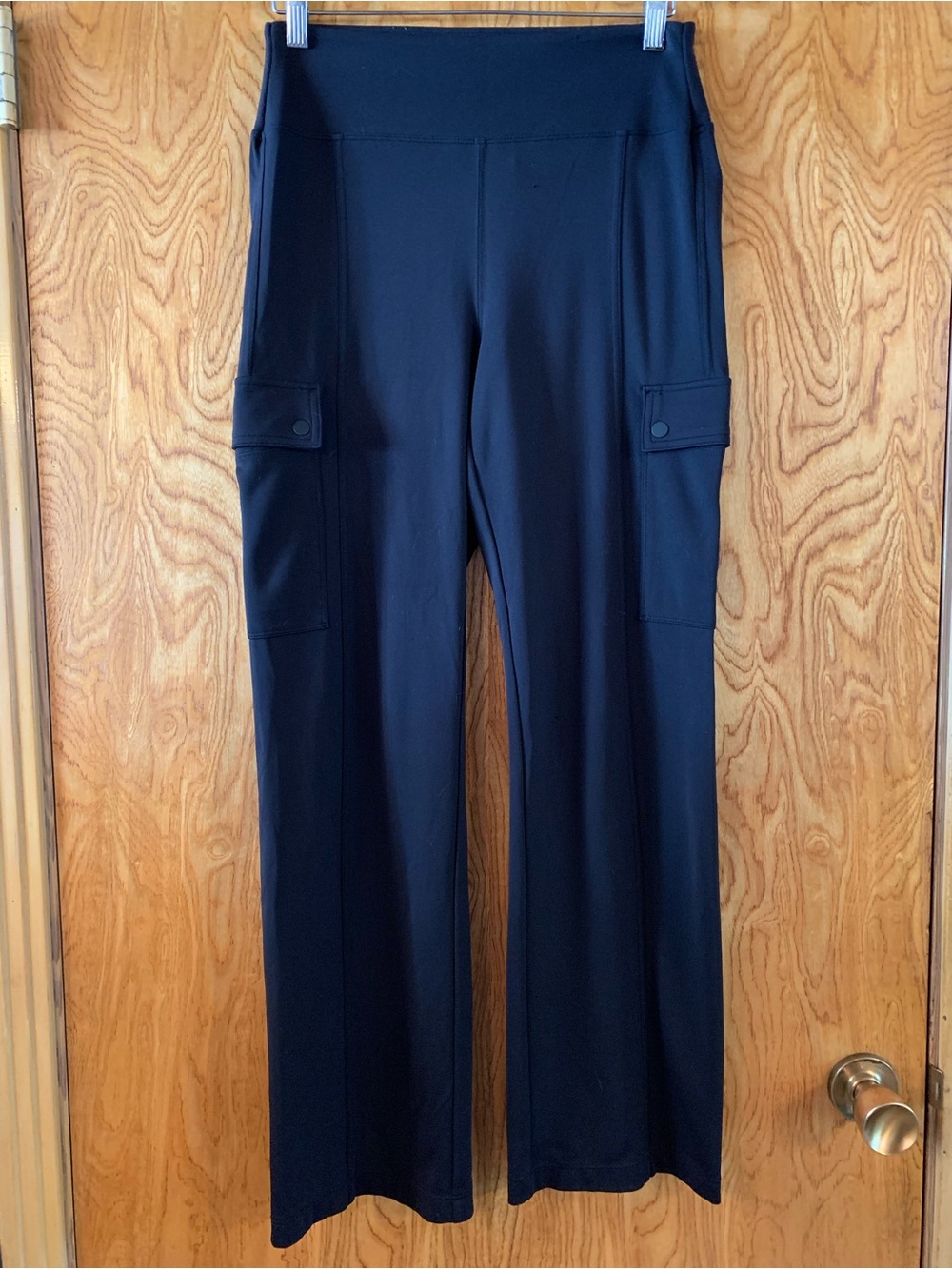 Athleta Black Delancey Straight Cargo Pant